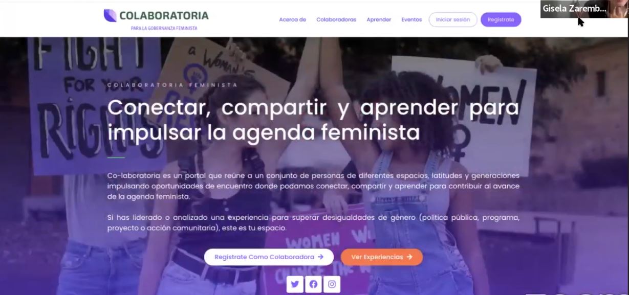 FLACSO Y UDUALC PRESENTAN COLABORATORIA, UNA HERRAMIENTA DIGITAL PARA PROMOVER LA AGENDA FEMINISTA